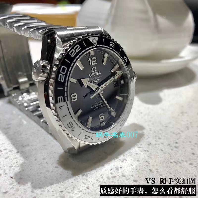 VS厂欧米茄海马600米GMT太极圈Omega仿表215.30.44.22.01.001腕表 / M617