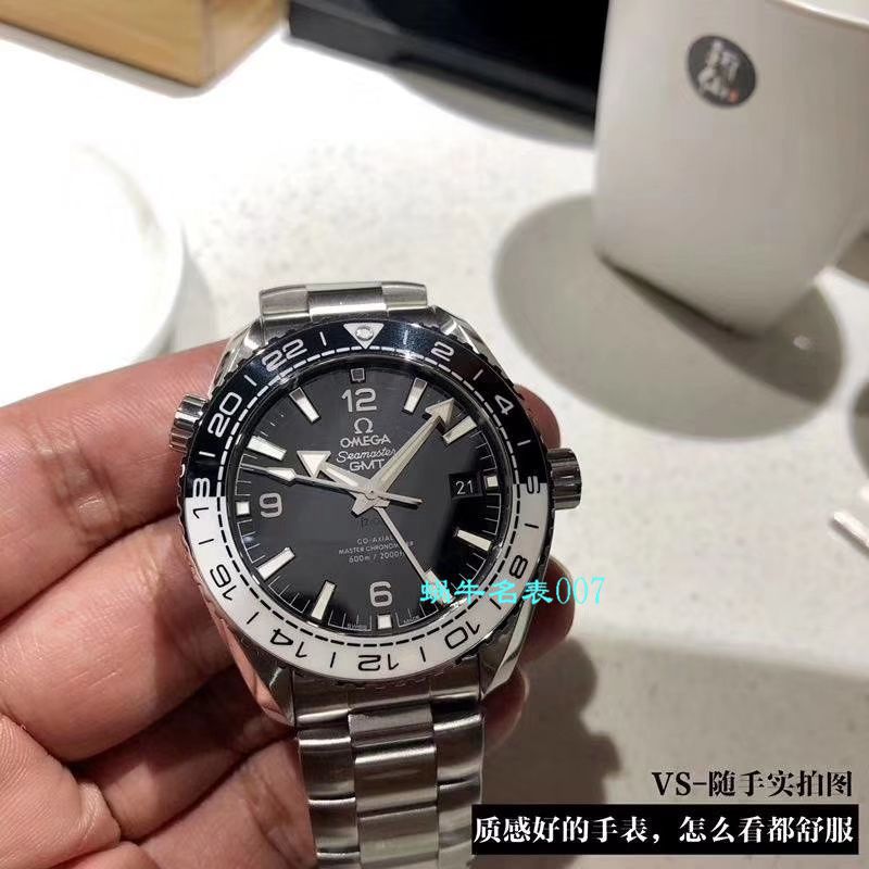 VS厂欧米茄海马600米GMT太极圈Omega仿表215.30.44.22.01.001腕表 / M617