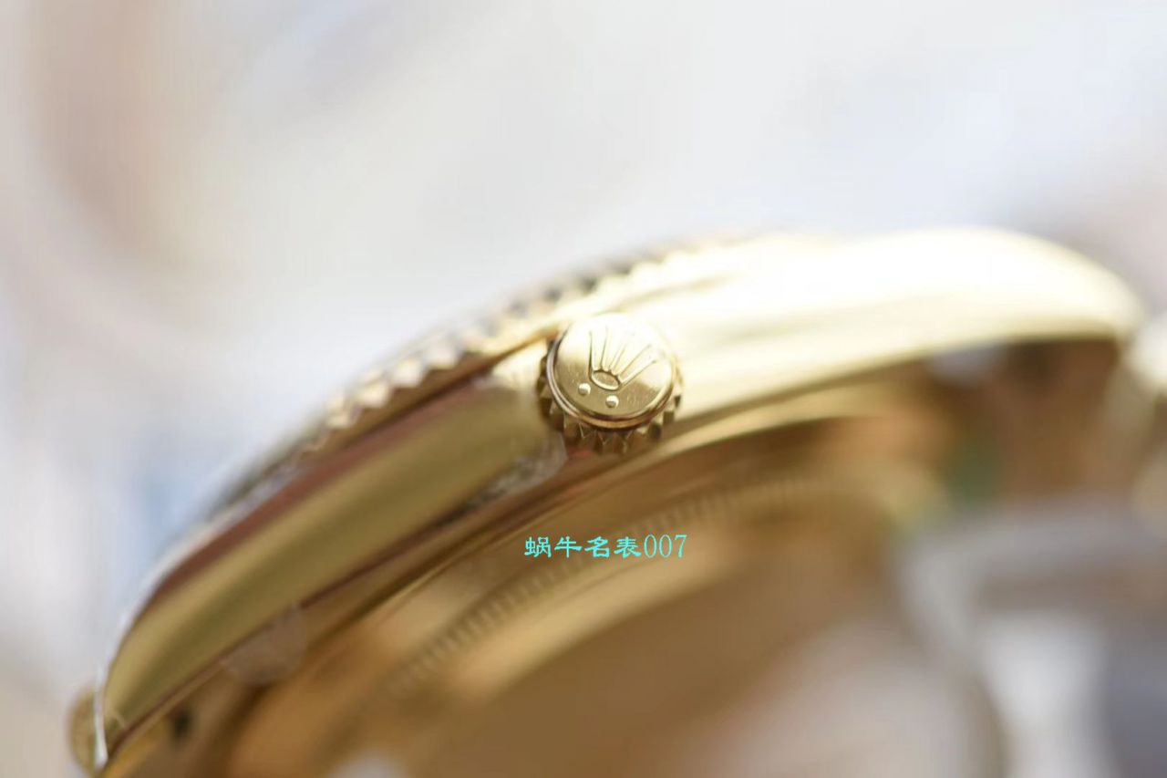   EW厂Rolex表  劳力士星期日历型系列218238-83218 香槟面表盘腕表 / R382