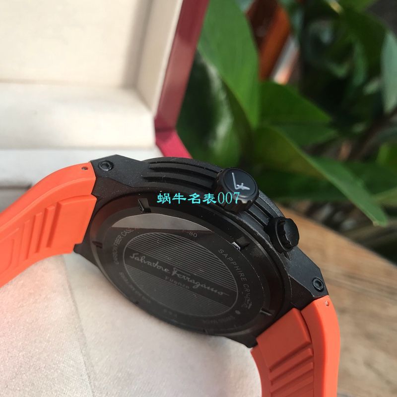   渠道原单  菲拉格慕Ferragamo F-80系列碳素纤维男士腕表 / FEL011