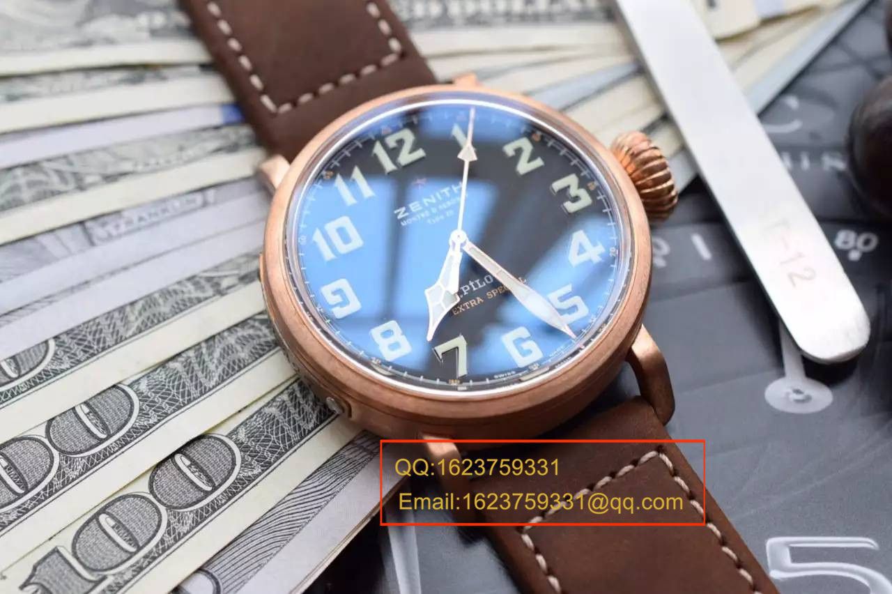   XF厂Zenith青铜大飞  真力时飞行员系列29.2430.679/21.C753腕表 / ZLS039