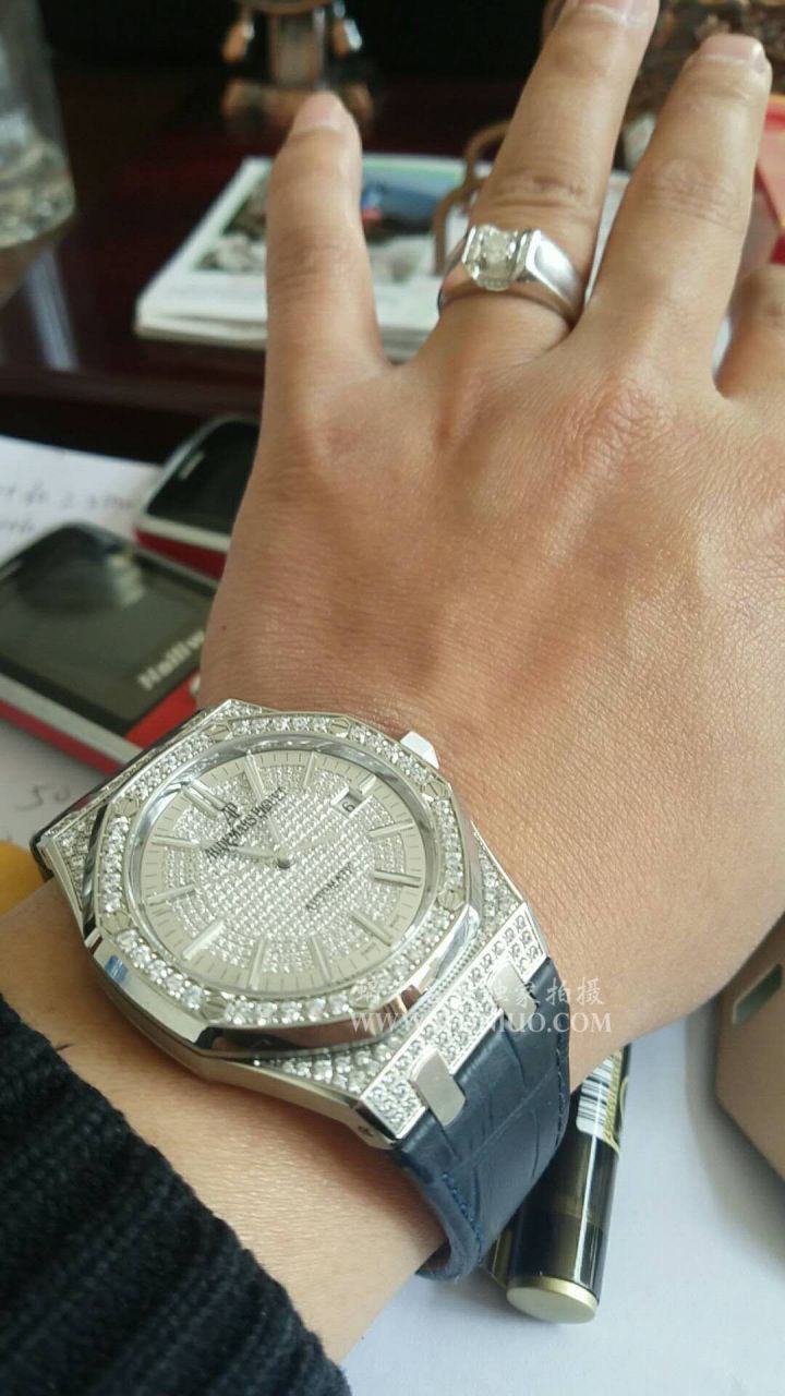 视频评测JF厂Audemars Piguet  爱彼皇家橡树系列15402OR.ZZ.D003CR.01腕表 / AP179