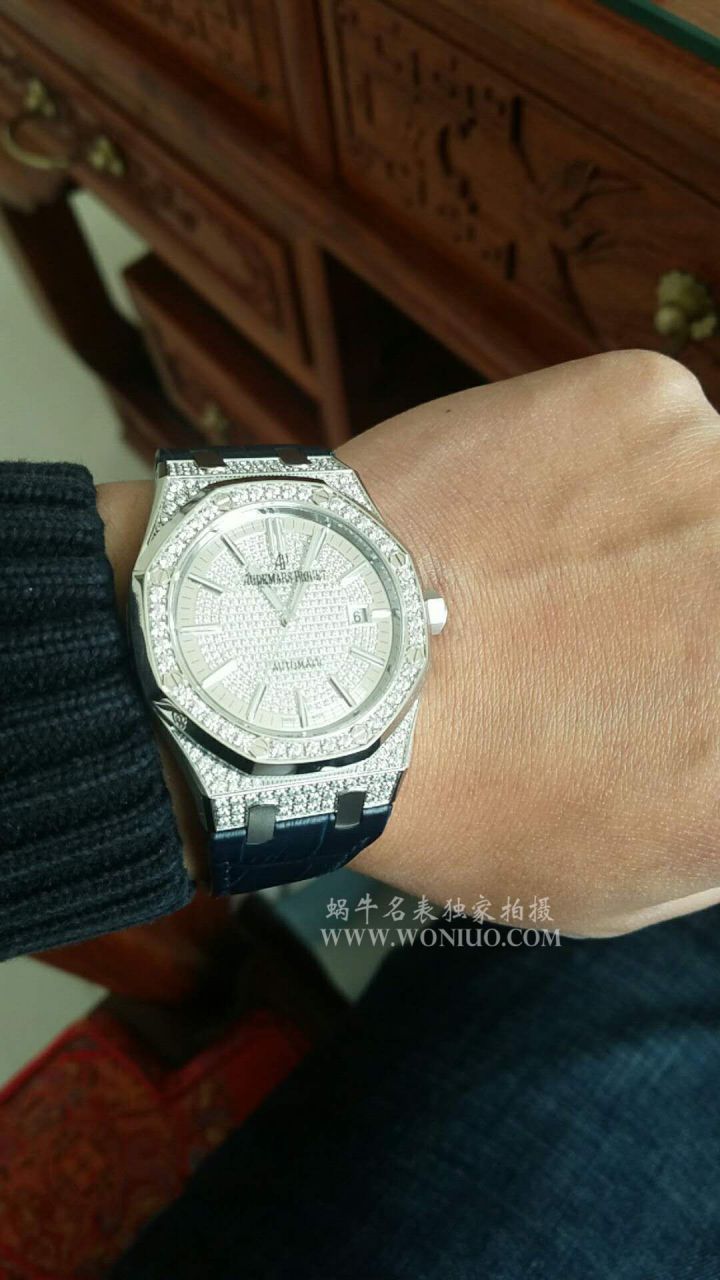 视频评测JF厂Audemars Piguet  爱彼皇家橡树系列15402OR.ZZ.D003CR.01腕表 / AP179
