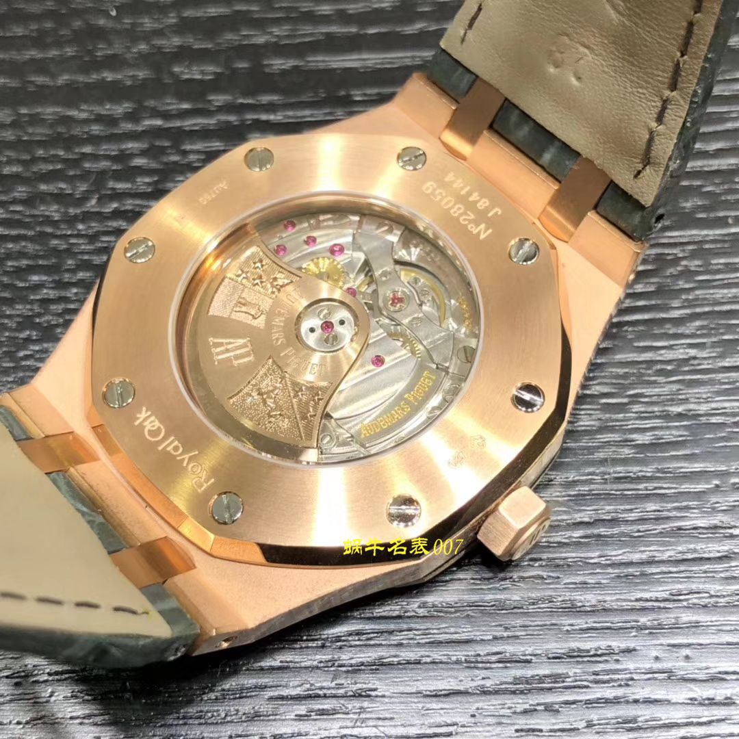 视频评测JF厂Audemars Piguet  爱彼皇家橡树系列15402OR.ZZ.D003CR.01腕表 / AP179