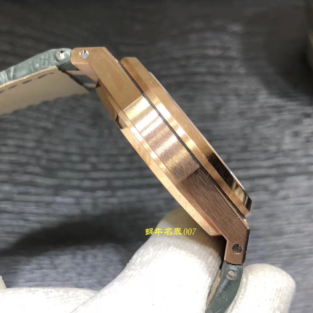 视频评测JF厂Audemars Piguet  爱彼皇家橡树系列15402OR.ZZ.D003CR.01腕表 / AP179