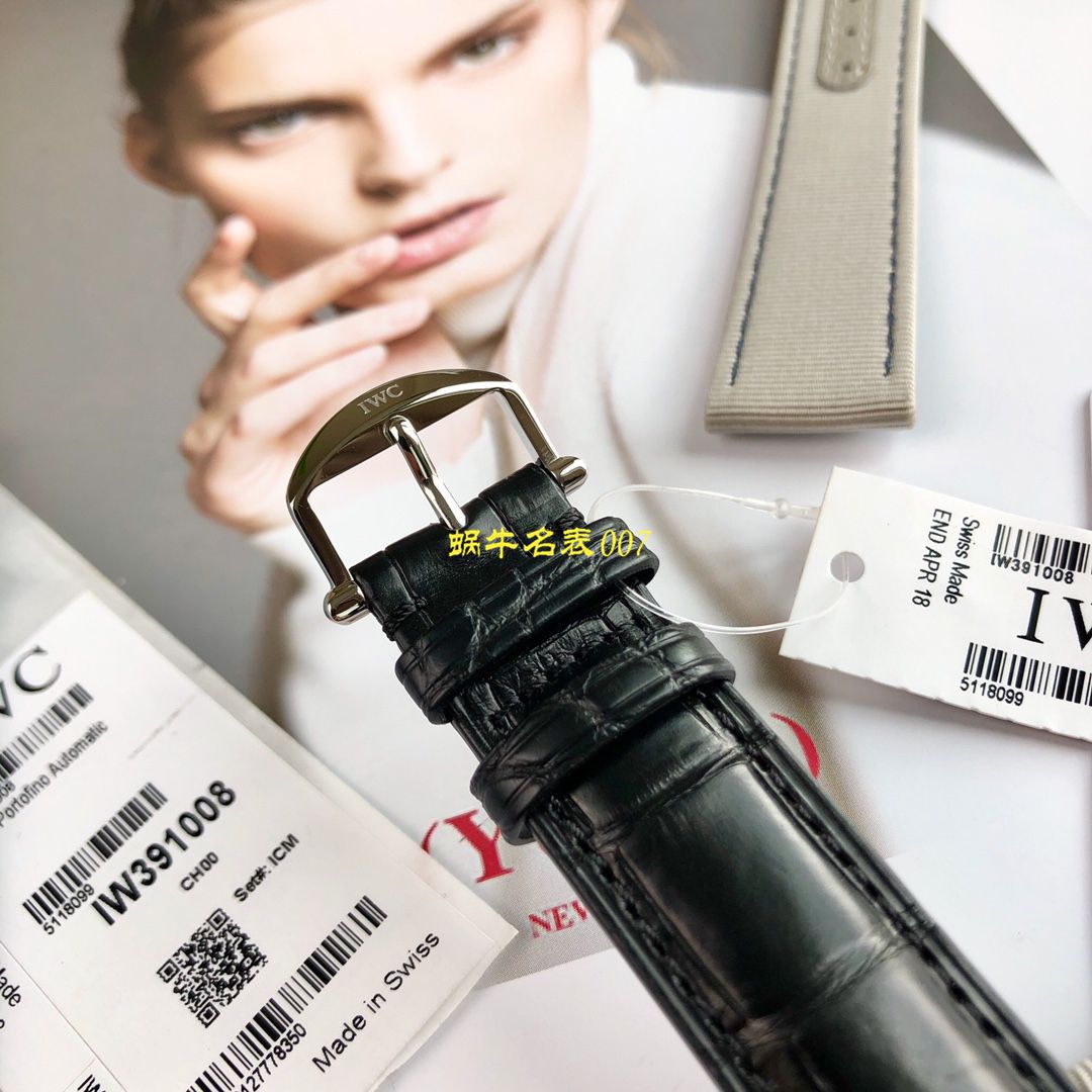 视频评测渠道原单  IWC万国表柏涛菲诺系列IW391008腕表 / WG502