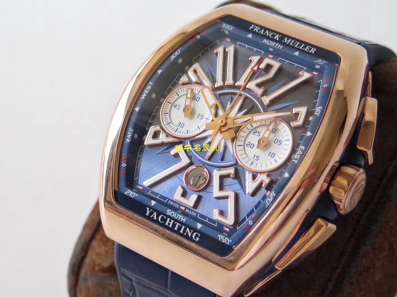   台湾厂Franck Muller  法兰克穆勒MEN'S COLLECTION系列V 45 CC DT YACHT腕表 / FL063
