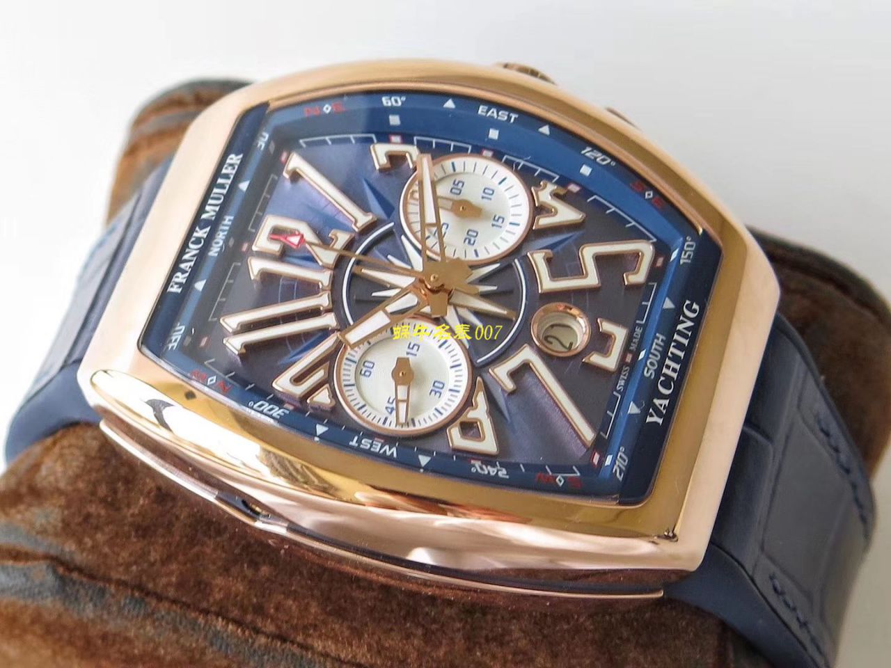   台湾厂Franck Muller  法兰克穆勒MEN'S COLLECTION系列V 45 CC DT YACHT腕表 / FL063