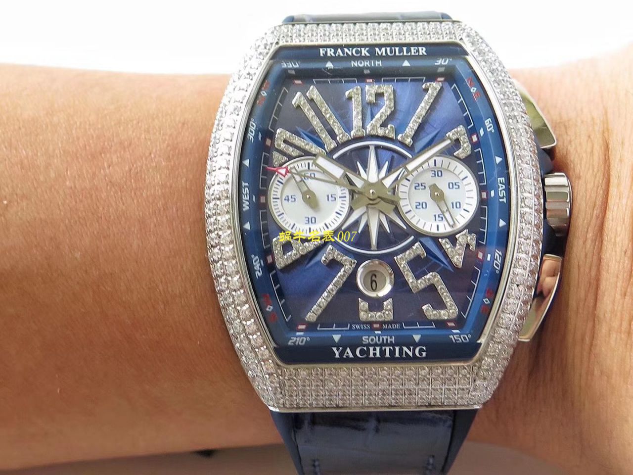   台湾厂Franck Muller  法兰克穆勒MEN'S COLLECTION系列V 45 CC DT YACHT腕表 / FL063
