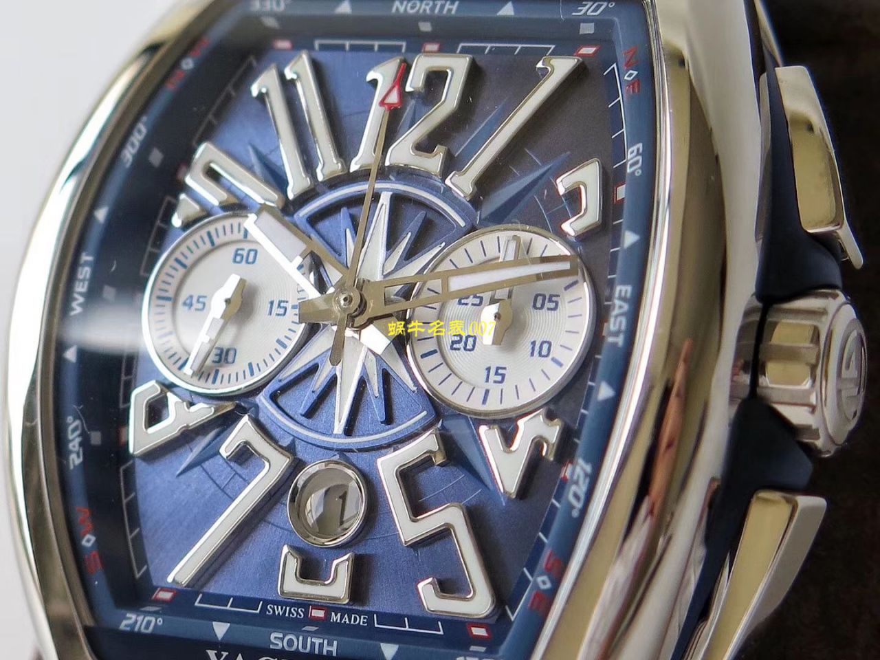   台湾厂Franck Muller  法兰克穆勒MEN'S COLLECTION系列V 45 CC DT YACHT腕表 / FL063