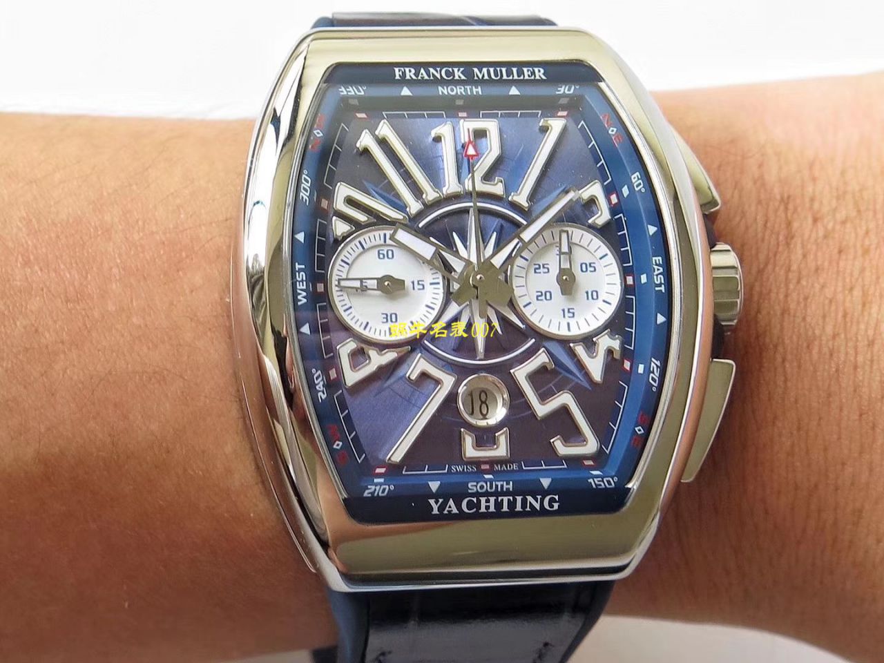   台湾厂Franck Muller  法兰克穆勒MEN'S COLLECTION系列V 45 CC DT YACHT腕表 / FL063