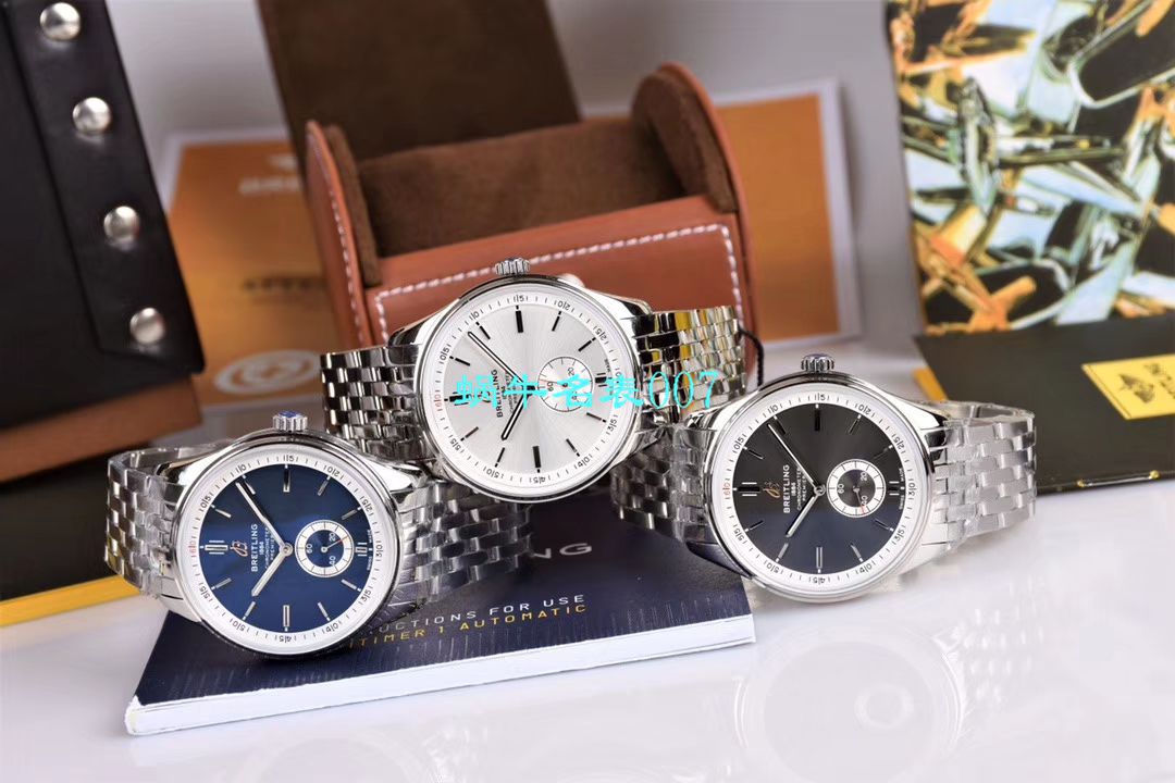   Breitling渠道原单  百年灵璞雅系列A37340351B1A1，A37340351B1X2腕表 / BL118