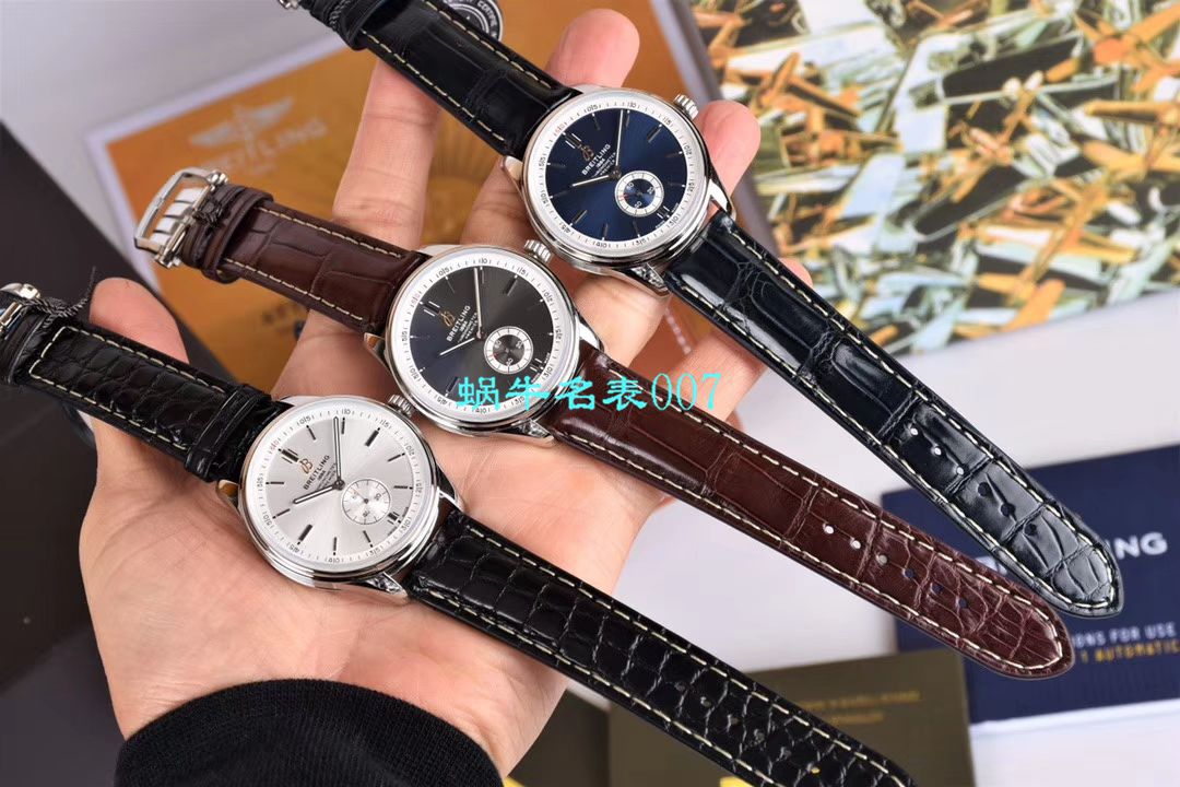   Breitling渠道原单  百年灵璞雅系列A37340351B1A1，A37340351B1X2腕表 / BL118