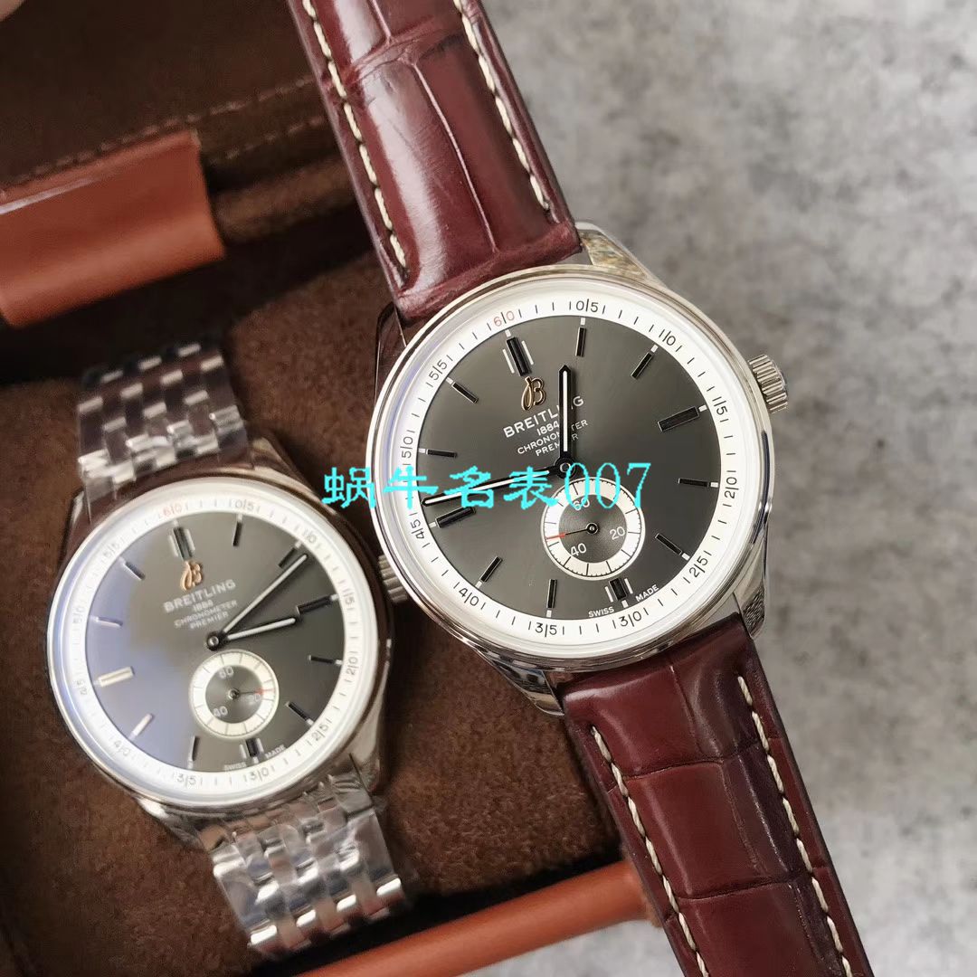   Breitling渠道原单  百年灵璞雅系列A37340351B1A1，A37340351B1X2腕表 / BL118