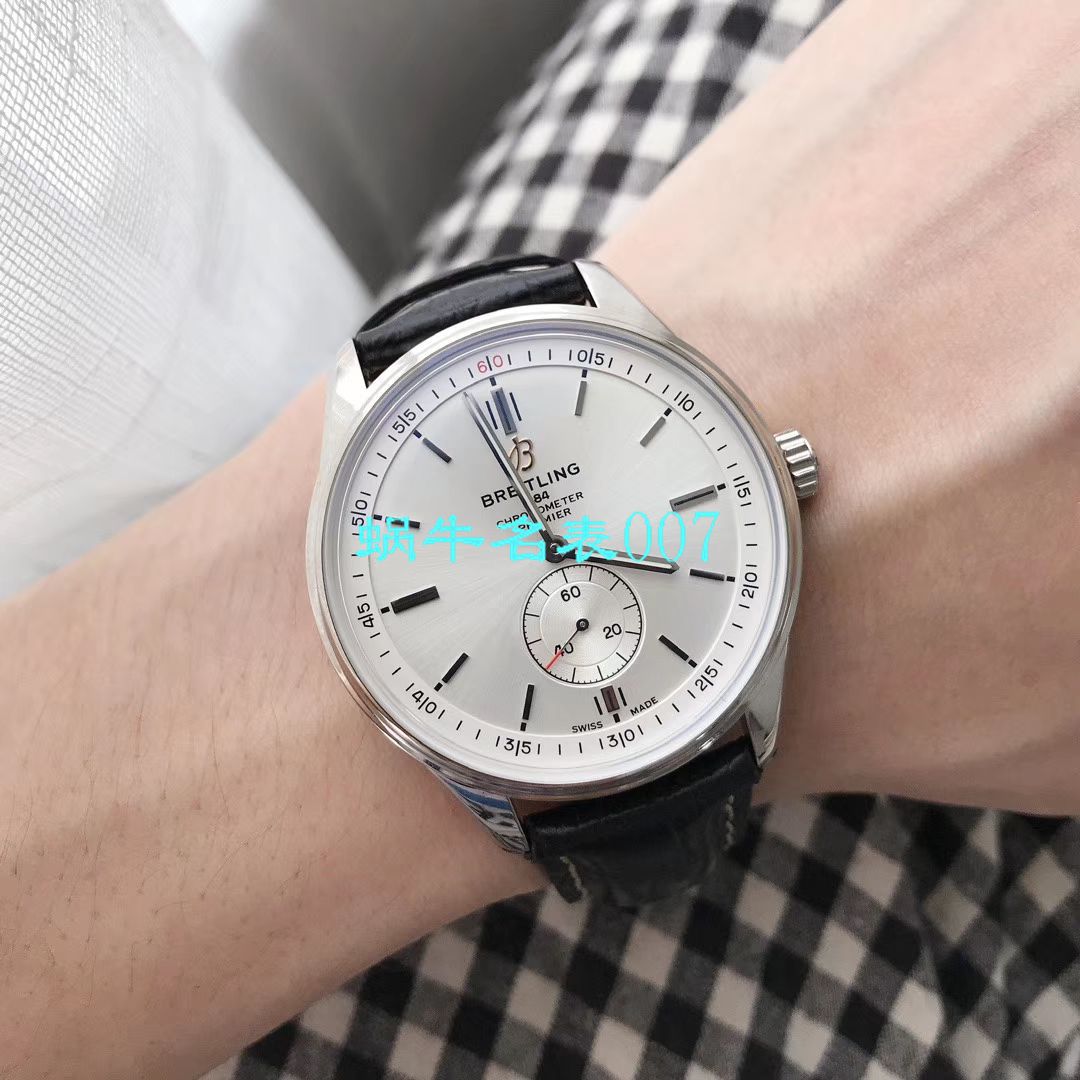   Breitling渠道原单  百年灵璞雅系列A37340351G1A1，A37340351G1X2腕表 / BL119