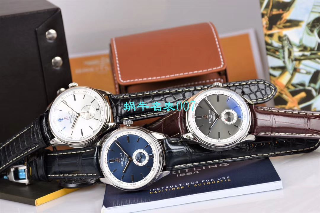   Breitling渠道原单  百年灵璞雅系列A37340351B1A1，A37340351B1X2腕表 / BL118