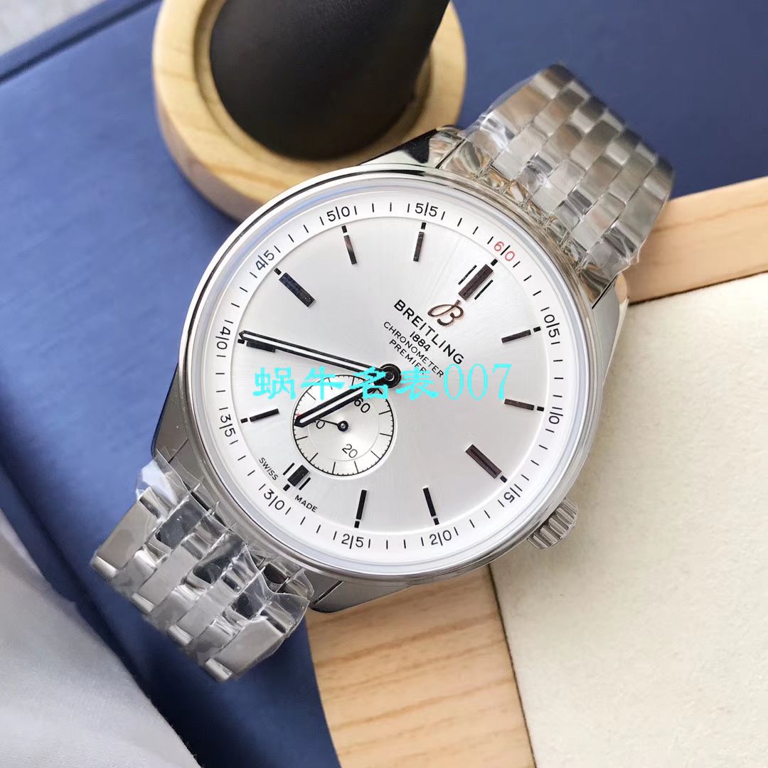   Breitling渠道原单  百年灵璞雅系列A37340351G1A1，A37340351G1X2腕表 / BL119