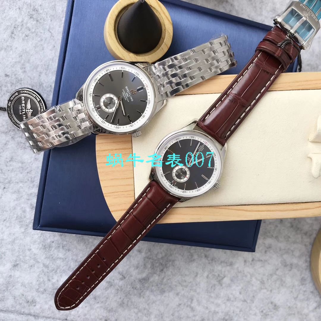   Breitling渠道原单  百年灵璞雅系列A37340351B1A1，A37340351B1X2腕表 / BL118