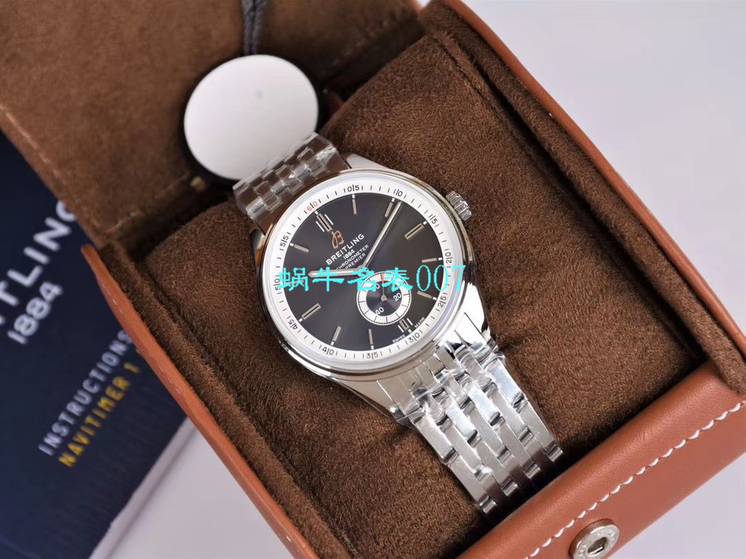  Breitling渠道原单  百年灵璞雅系列A37340351B1A1，A37340351B1X2腕表 / BL118