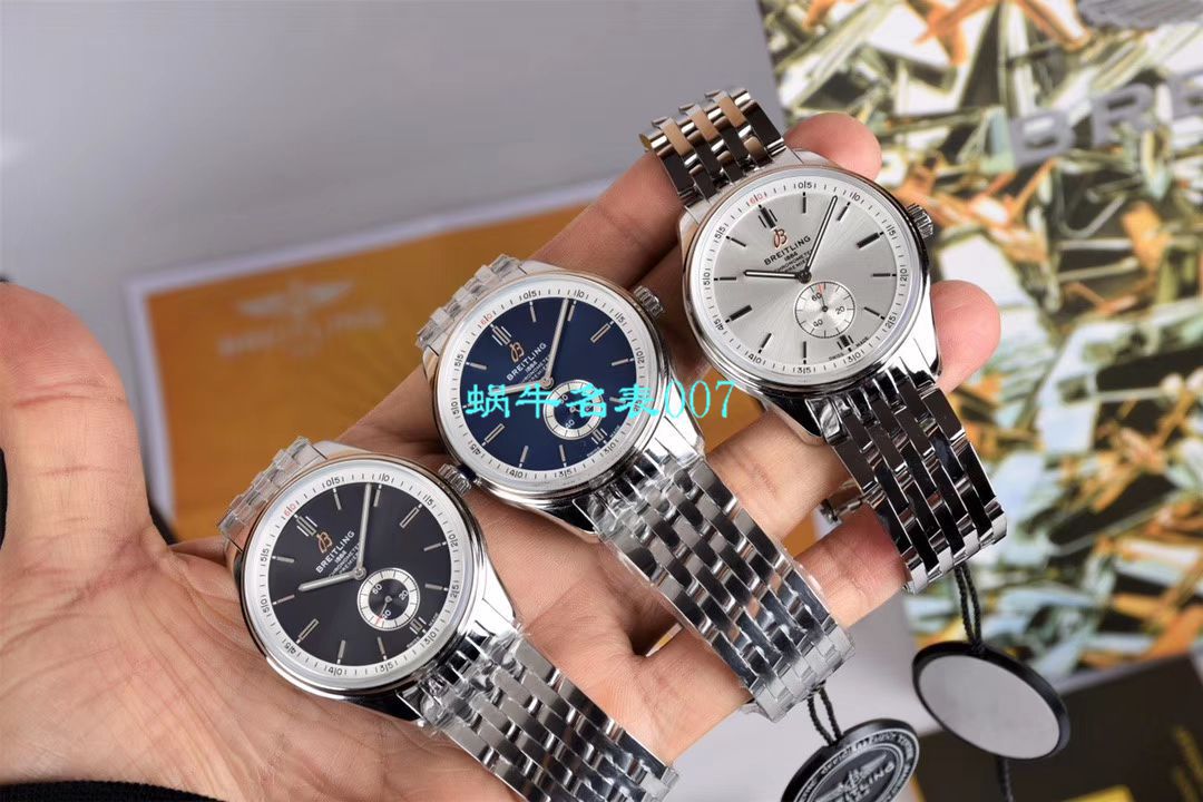   Breitling渠道原单  百年灵璞雅系列A37340351B1A1，A37340351B1X2腕表 / BL118