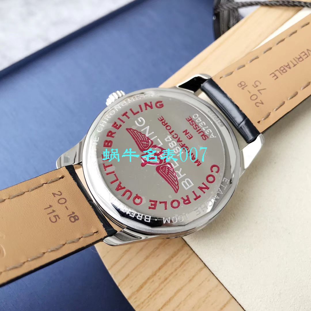   Breitling渠道原单  百年灵璞雅系列A37340351C1A1，A37340351C1P2腕表 / BL117