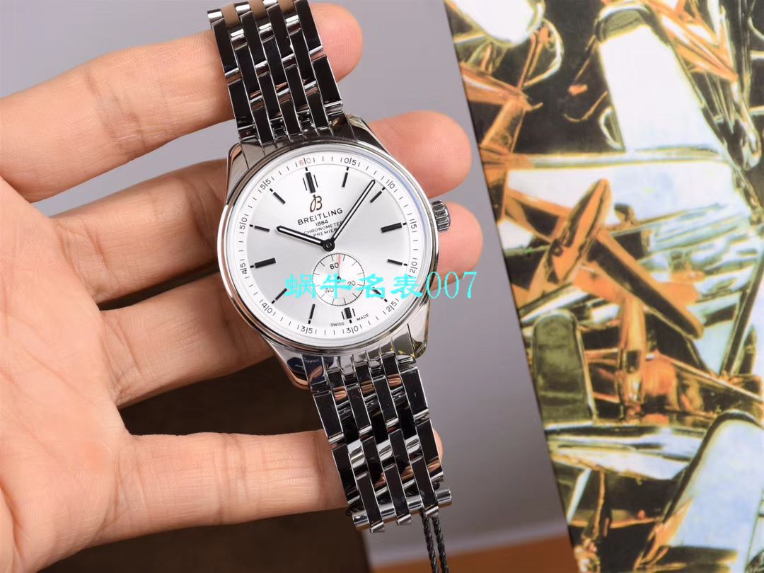   Breitling渠道原单  百年灵璞雅系列A37340351G1A1，A37340351G1X2腕表 / BL119