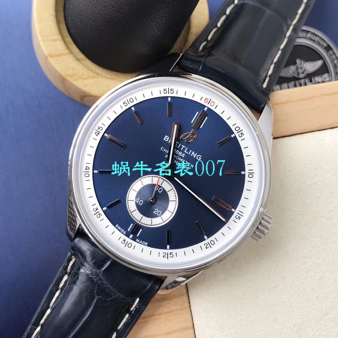   Breitling渠道原单  百年灵璞雅系列A37340351C1A1，A37340351C1P2腕表 / BL117