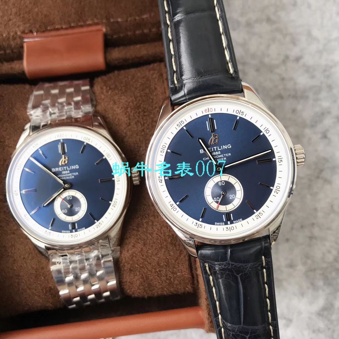   Breitling渠道原单  百年灵璞雅系列A37340351C1A1，A37340351C1P2腕表 / BL117