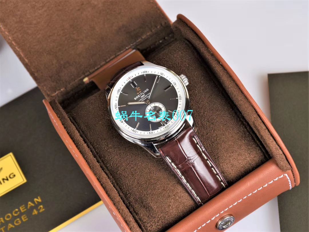   Breitling渠道原单  百年灵璞雅系列A37340351C1A1，A37340351C1P2腕表 / BL117