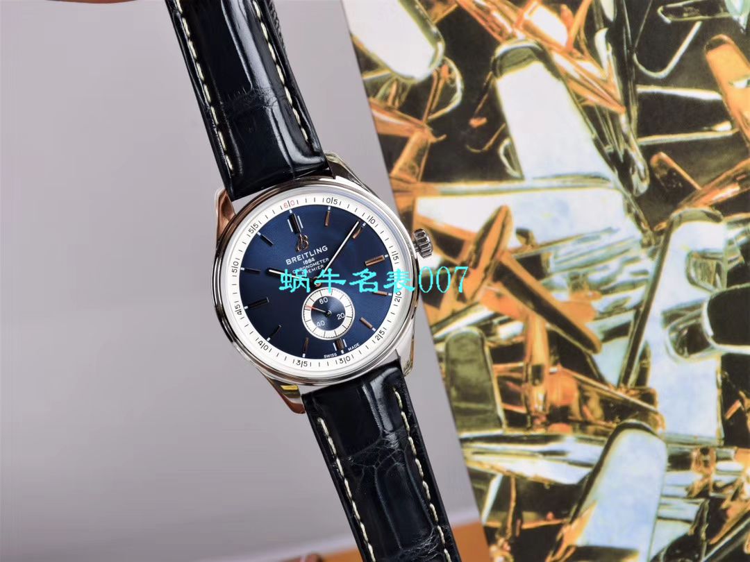   Breitling渠道原单  百年灵璞雅系列A37340351C1A1，A37340351C1P2腕表 / BL117