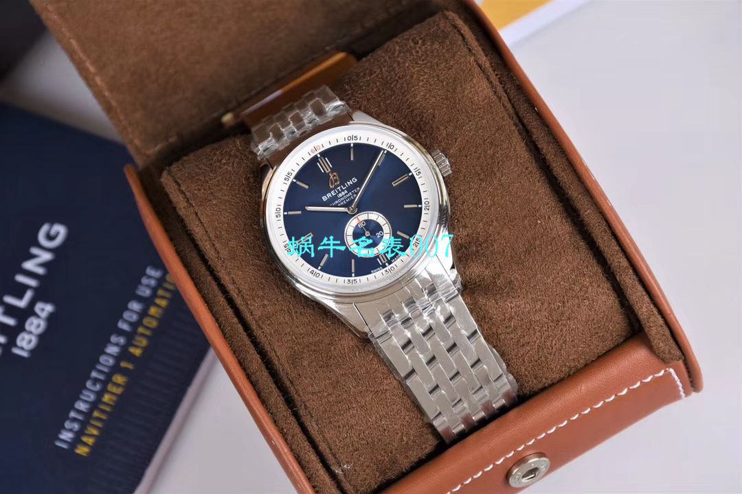   Breitling渠道原单  百年灵璞雅系列A37340351C1A1，A37340351C1P2腕表 / BL117