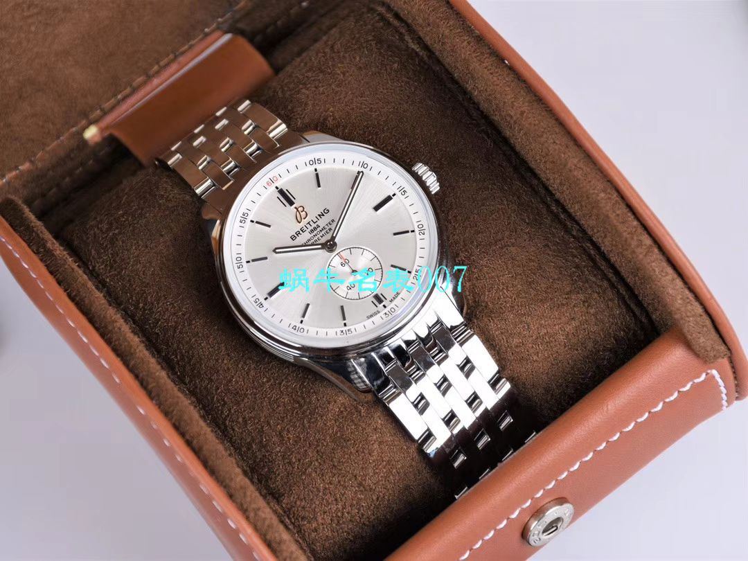   Breitling渠道原单  百年灵璞雅系列A37340351C1A1，A37340351C1P2腕表 / BL117