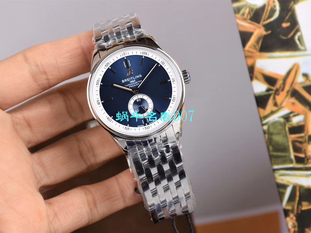   Breitling渠道原单  百年灵璞雅系列A37340351C1A1，A37340351C1P2腕表 / BL117