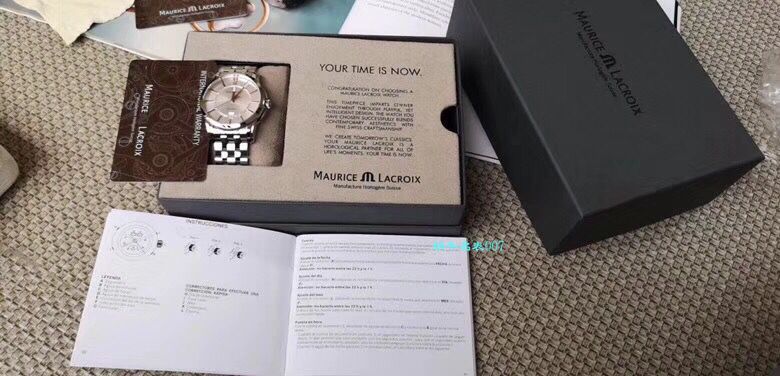   Maurice Lacroix渠道原单  艾美奔涛系列PT6148-SS001-131-1，PT6148-SS002-131-1，PT6148-SS002-330腕表 / AI08
