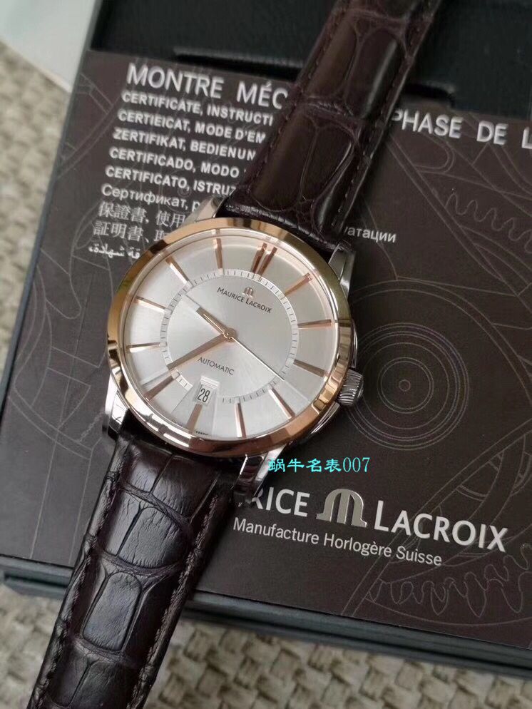   Maurice Lacroix渠道原单  艾美奔涛系列PT6148-SS001-131-1，PT6148-SS002-131-1，PT6148-SS002-330腕表 / AI08