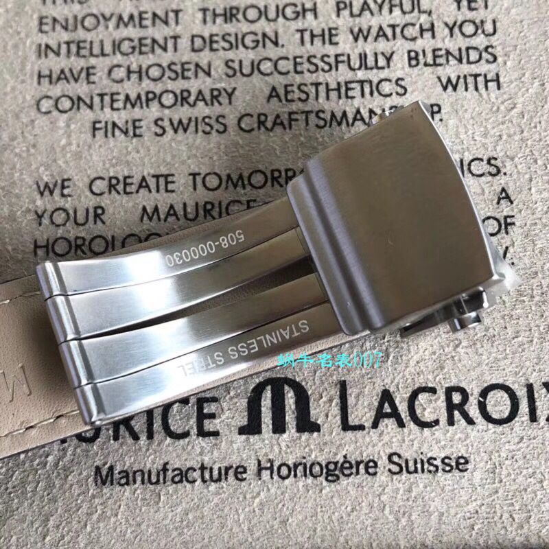   Maurice Lacroix渠道原单  艾美奔涛系列PT6148-SS001-131-1，PT6148-SS002-131-1，PT6148-SS002-330腕表 / AI08