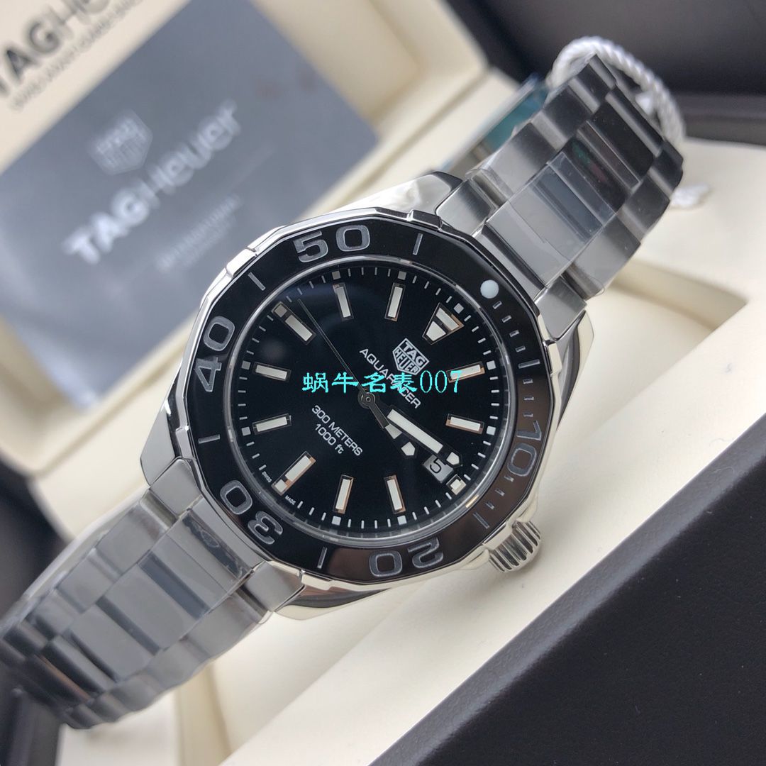   Tag Heuer渠道女装原单  泰格豪雅竞潜系列WAY131S.BA0748，WAY131K.BA0748腕表 / TG080