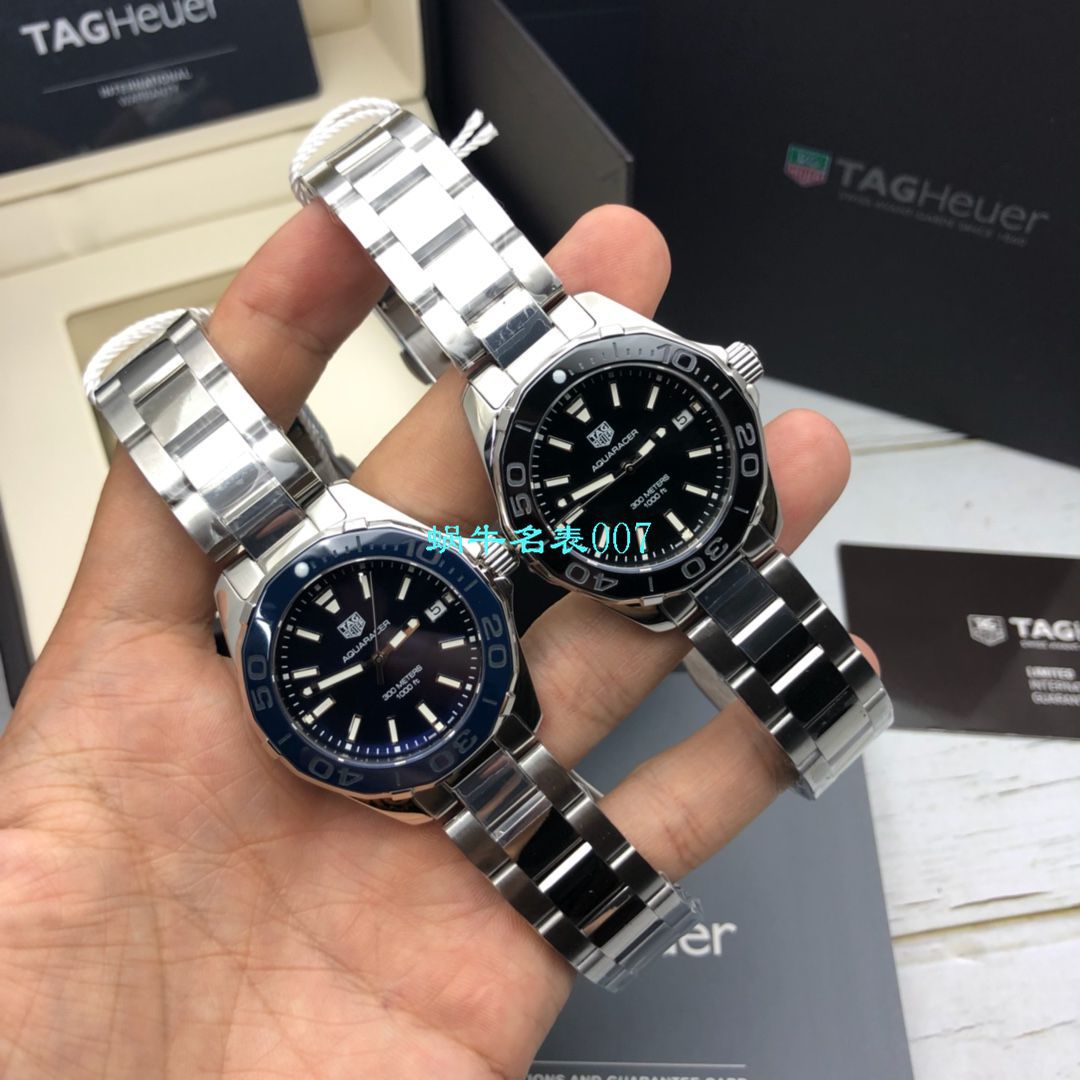   Tag Heuer渠道女装原单  泰格豪雅竞潜系列WAY131S.BA0748，WAY131K.BA0748腕表 / TG080