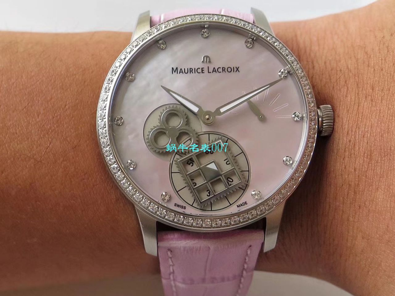 视频评测AM厂Maurice Lacroix  艾美匠心系列MP7158-SD501-570腕表 / AI09