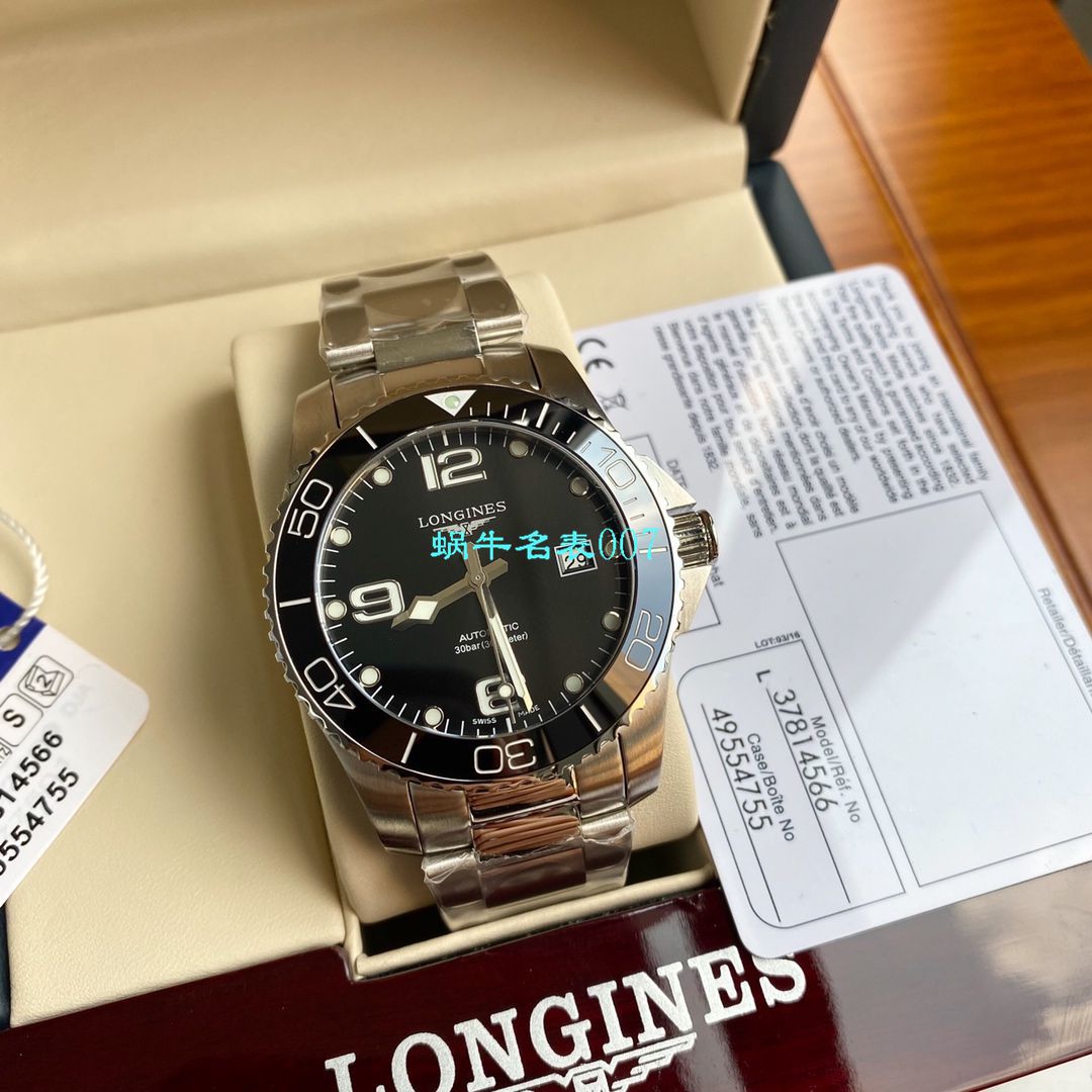   渠道原单Longines  浪琴康卡斯潜水系列L3.742.4.56.6腕表 / L116