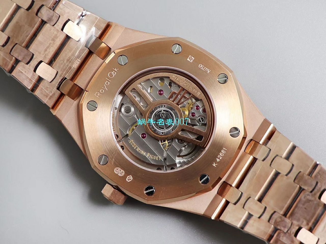   OM厂Audemars Piguet表  爱彼皇家橡树系列15500OR.OO.1220OR.01，15500OR.OO.D002CR.01腕表 / AP181