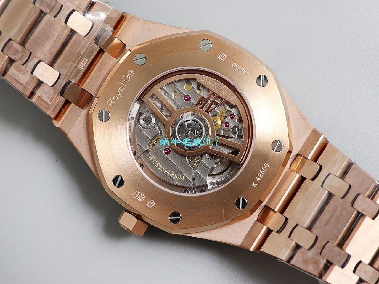   OM厂Audemars Piguet表  爱彼皇家橡树系列15500OR.OO.1220OR.01，15500OR.OO.D002CR.01腕表 / AP181