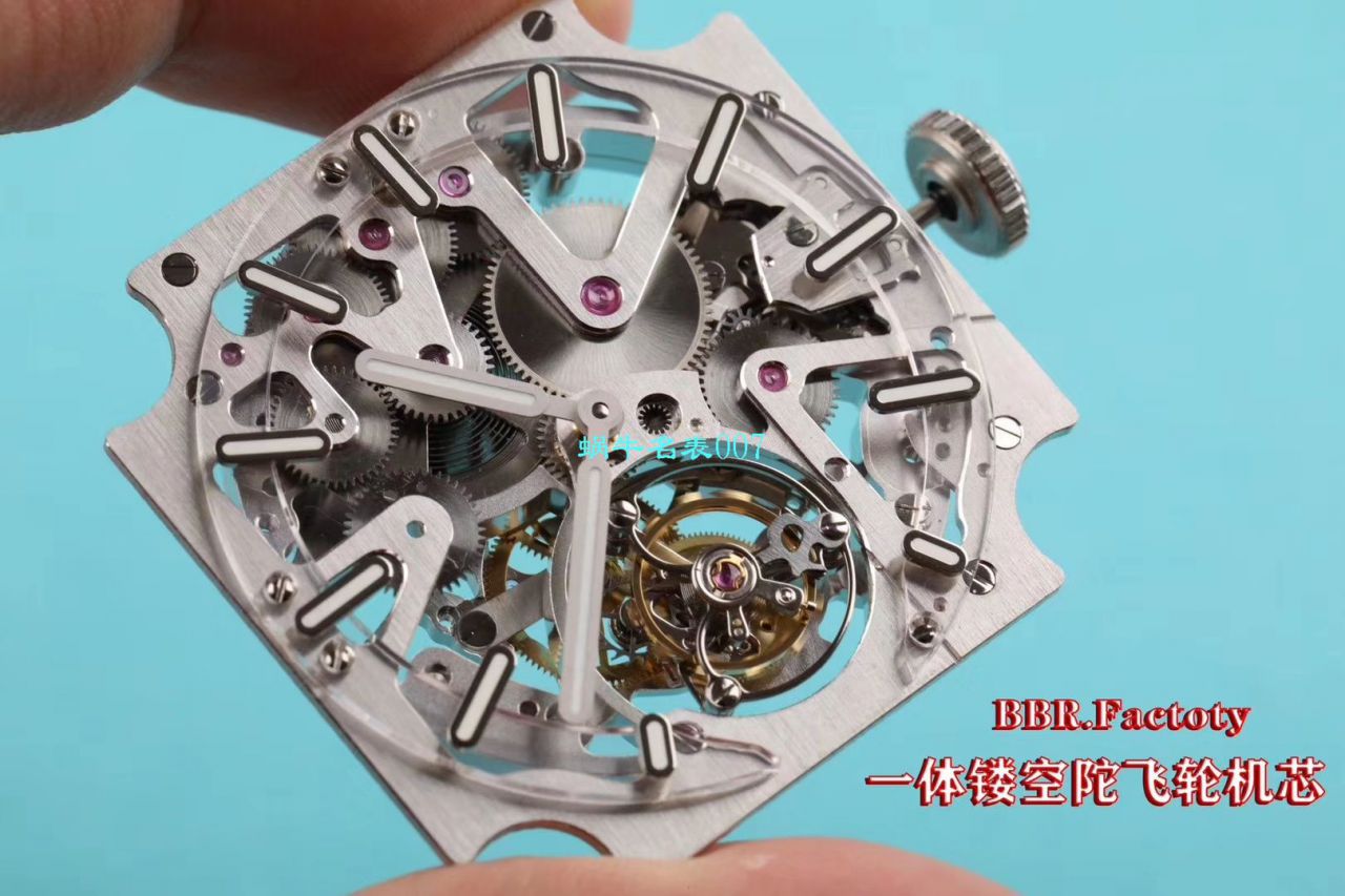   BBR  柏莱士EXPERIMENTAL系列BRX2-MRTB-ST陀飞轮腕表 / BR-X2DM