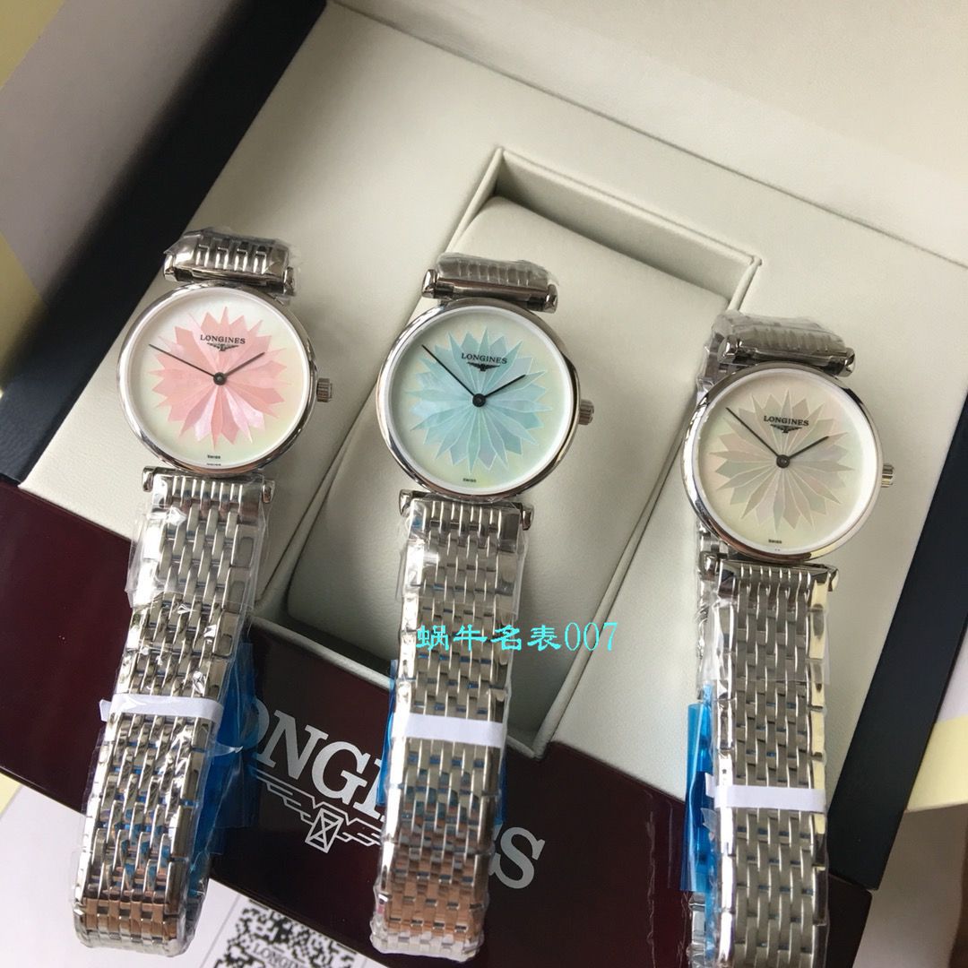  渠道Longines原单女表  浪琴嘉岚系列L4.209.4.04.6，L4.209.4.03.6，L4.209.4.05.6腕表 / L126