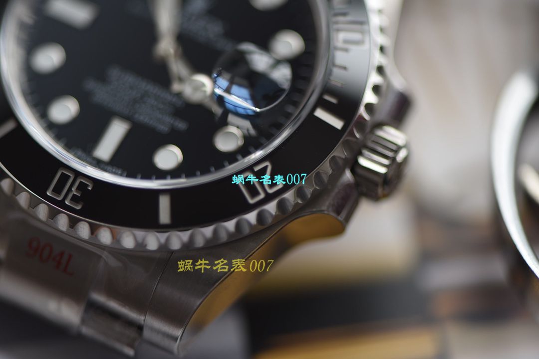 视频评测N厂绿水鬼黑水鬼V10升​级版本手表  劳力士潜航者型116610LV-97200，116610LN-97200黑绿水鬼腕表 / R390