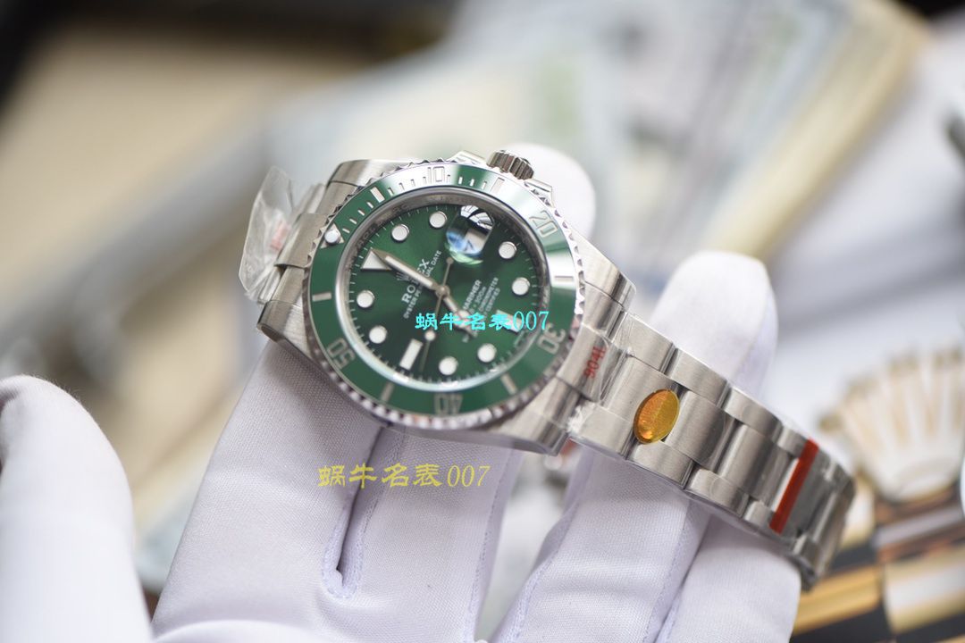 视频评测最完‎美​Rolex绿水鬼‎SUBN厂V10升​级版  劳力士潜航者型系列116610LV-97200绿盘腕表 / R392