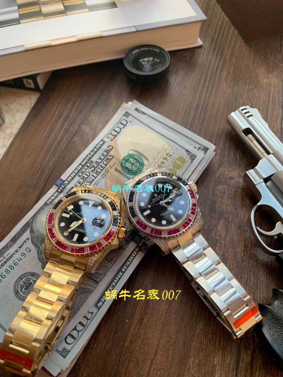  LF厂Rolex表土豪版彩虹钻  劳力士格林尼治型II系列116759 SAru-78209腕表 / R396