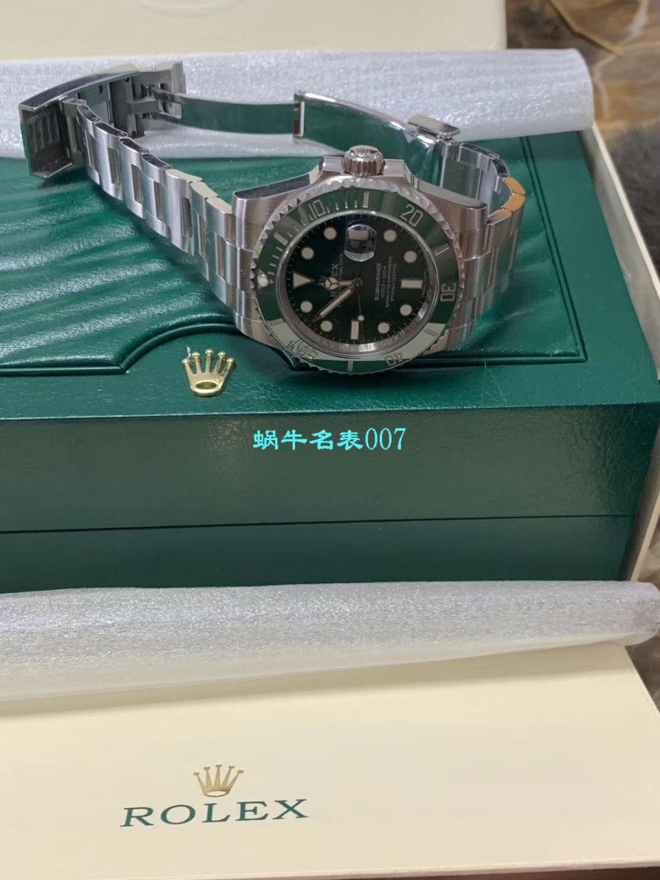 视频评测最完‎美​Rolex绿水鬼‎SUBN厂V10升​级版  劳力士潜航者型系列116610LV-97200绿盘腕表 / R392