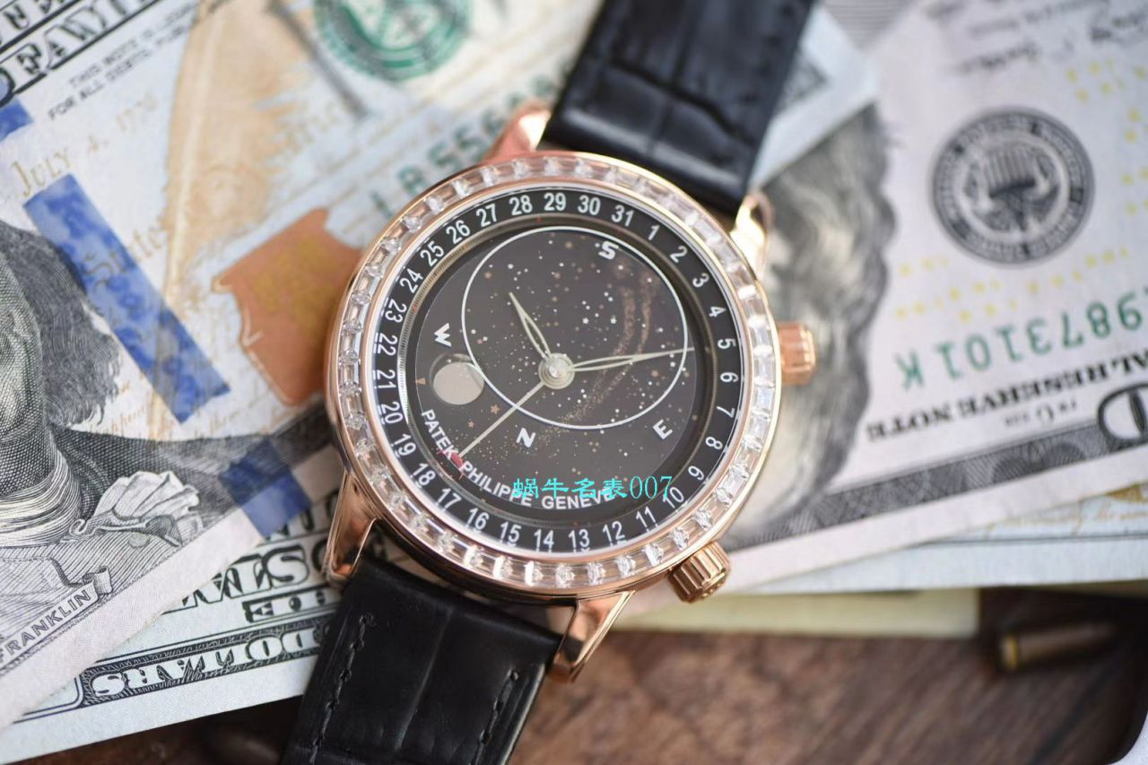   台湾厂PATEK PHILIPPE表  百达翡丽超级复杂功能计时系列6104R-001腕表 / BD232