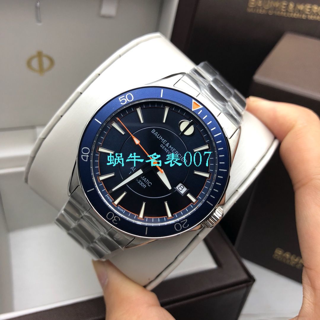   渠道原单Baume&Mercier  名士表克里顿俱乐部系列M0A10340，10378腕表 / BM07